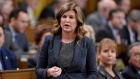 Interim Conservative Leader Rona Ambrose rises in the House of Commons