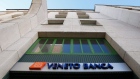 A Veneto Banca bank branch in Milan, Italy