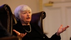 U.S. Fed Chair Janet Yellen speaks during a discussion with Lord Nicholas Stern