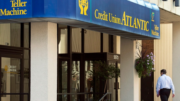 A branch of the Credit Union Atlantic is seen in Halifax on Tuesday, Aug. 27, 2013.