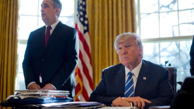 President Donald Trump and Intel CEO Brian Krzanich