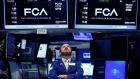 A specialist trader works at the post where Fiat Chrysler Automobiles 