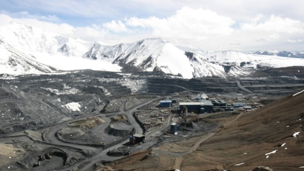 A general view of the Kumtor mine in Kyrgyzstan May 31, 2011. 