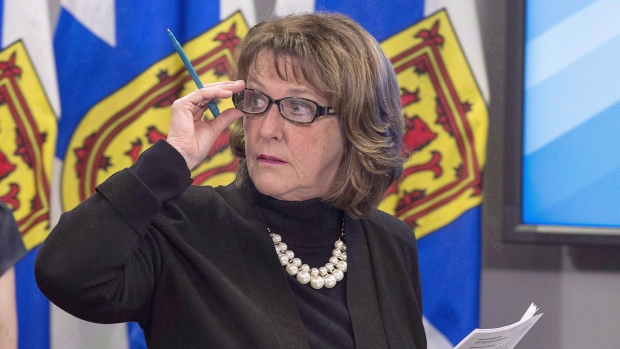 Nova Scotia's Finance Minister Karen Casey