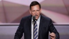 Entrepreneur Peter Thiel speaks during the final day of the Republican National Convention