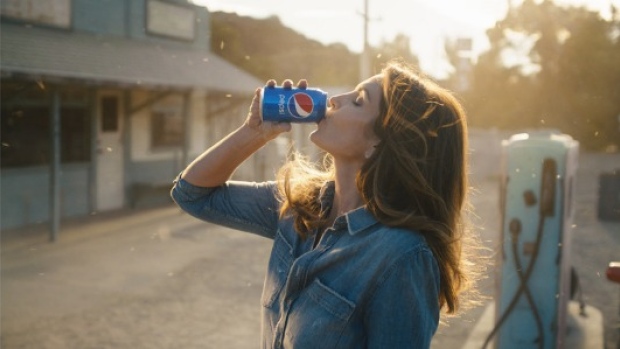 Cindy Crawford in Pepsi's "Generations" ad campaign set to launch during Super Bowl LII