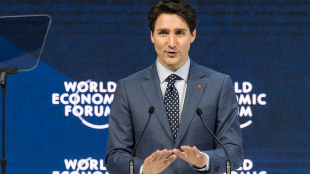 Justin Trudeau Davos