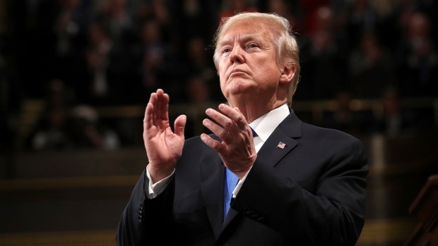 U.S. President Donald Trump delivers his State of the Union address