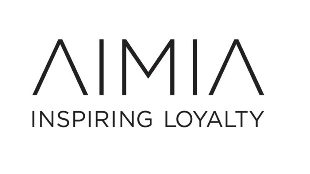 Aimia's logo and corporate slogan